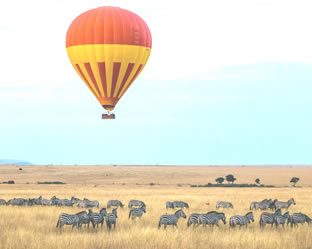 Masai mara hot air Baloon